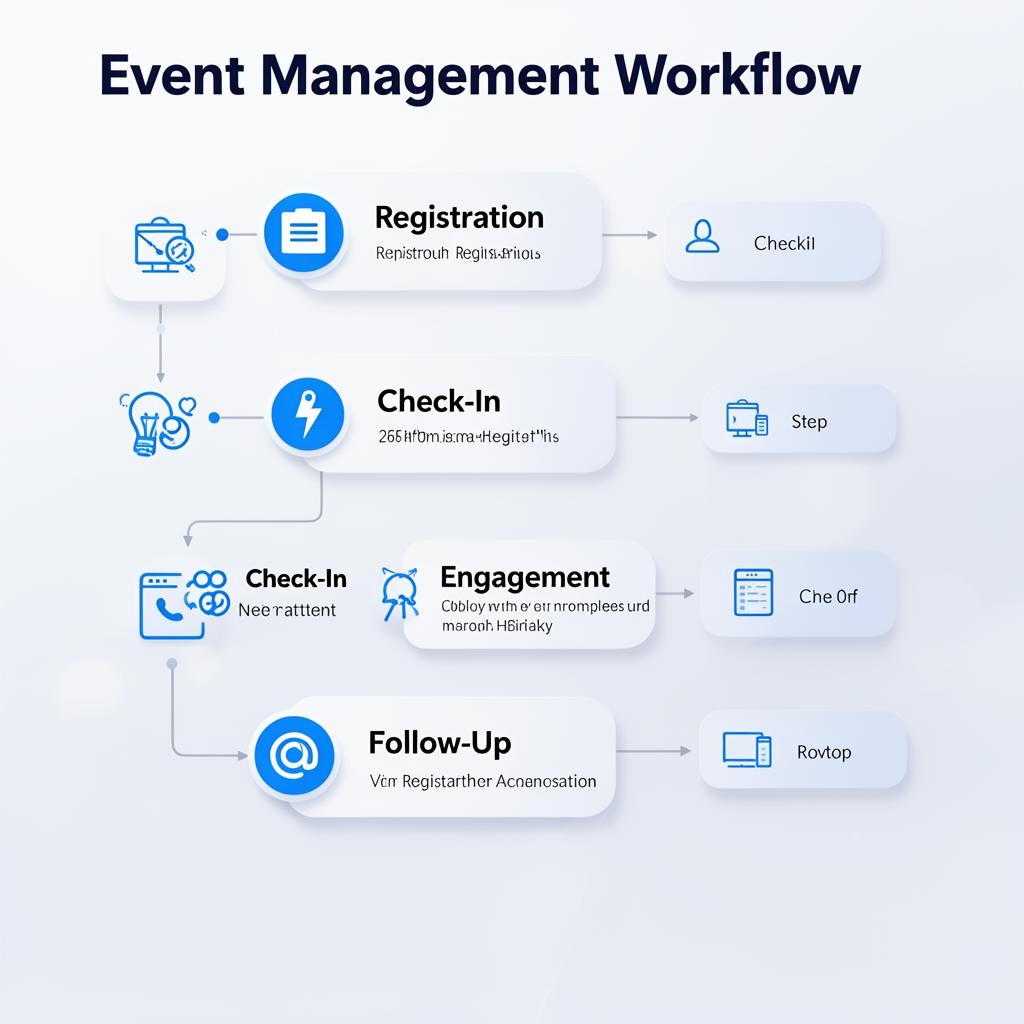 From Registration to Follow-Up: Complete Event Workflow